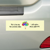 Balloon Bouquet Bumper Sticker (On Car)