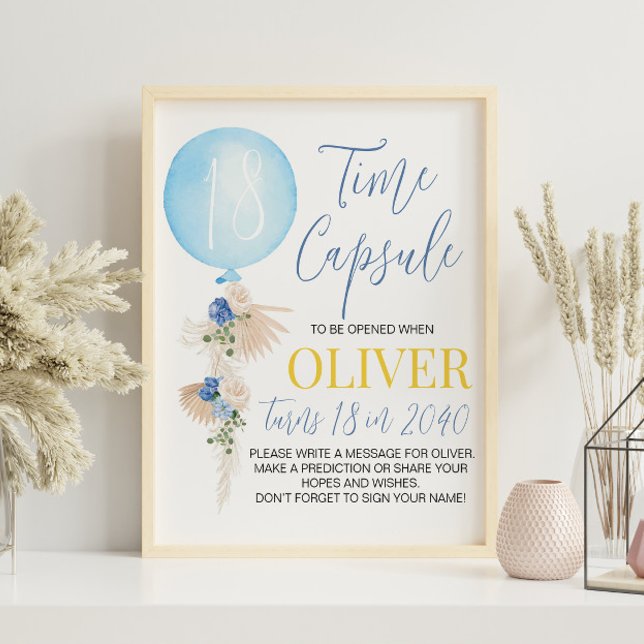 Balloon Boy Birthday Time Capsule Sign (Creator Uploaded)