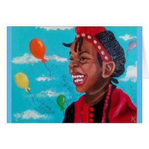 Balloon Boy Card