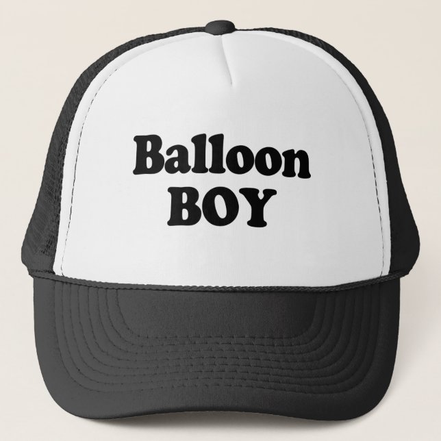 Balloon Boy Instant Costume Trucker Hat (Front)