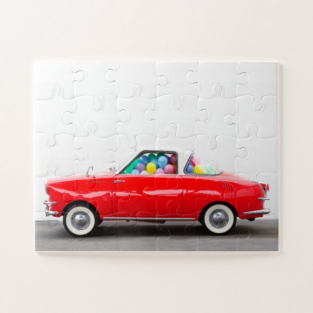 Balloon Car Jigsaw Puzzle (Horizontal)