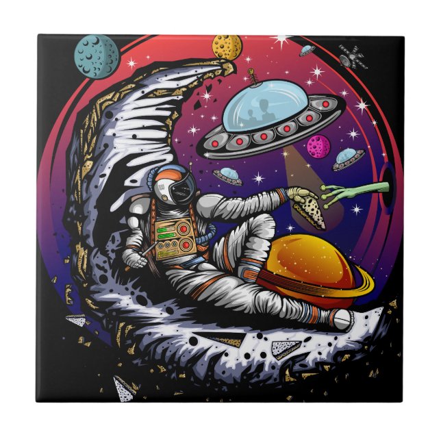 Balloon Ceramic Tile (Front)