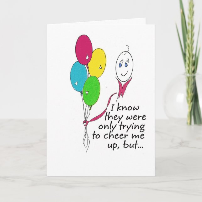 BALLOON CHEMO CARD (Front)