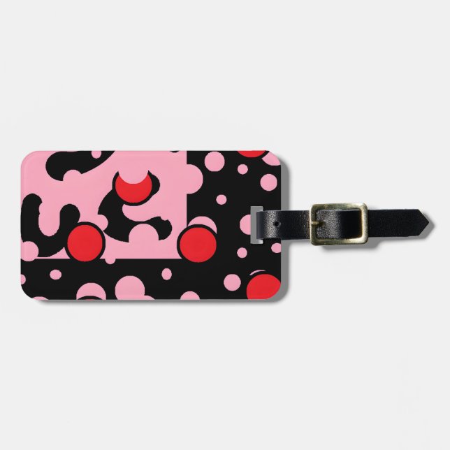 Balloon Clouds Group Luggage Tag (Front Horizontal)