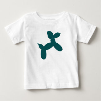 Balloon Dog Baby Romper, Teal T-Shirt