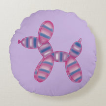 Balloon dog bisexual flag colours