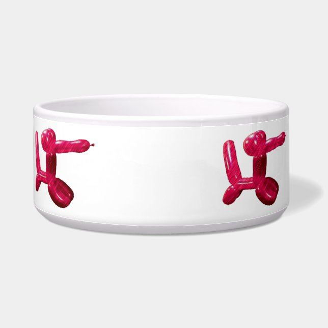 Balloon Dog Bowl - pink (Right)
