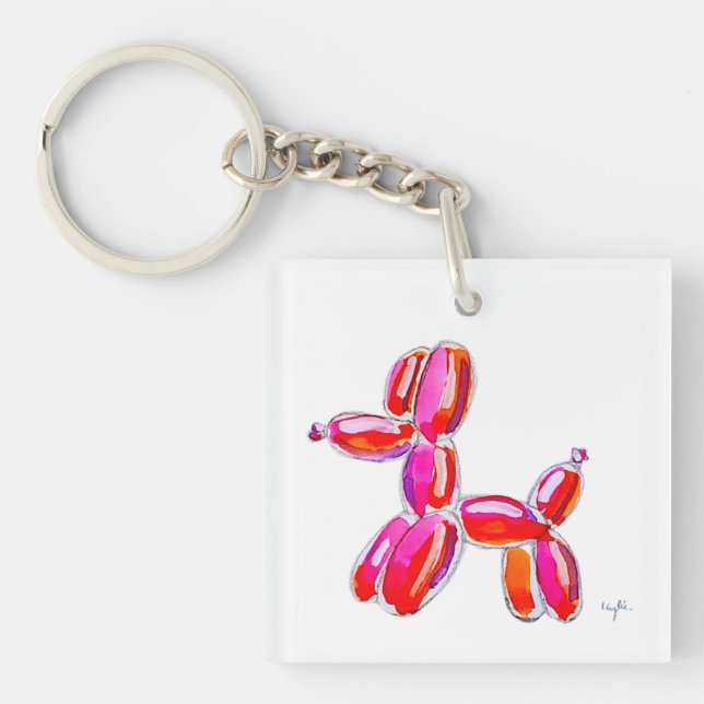 Balloon Dog Key Ring (Front)
