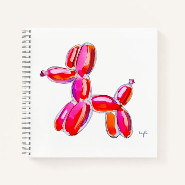 Balloon Dog Notebook (Front)