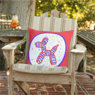 Balloon Dog Party Cushion