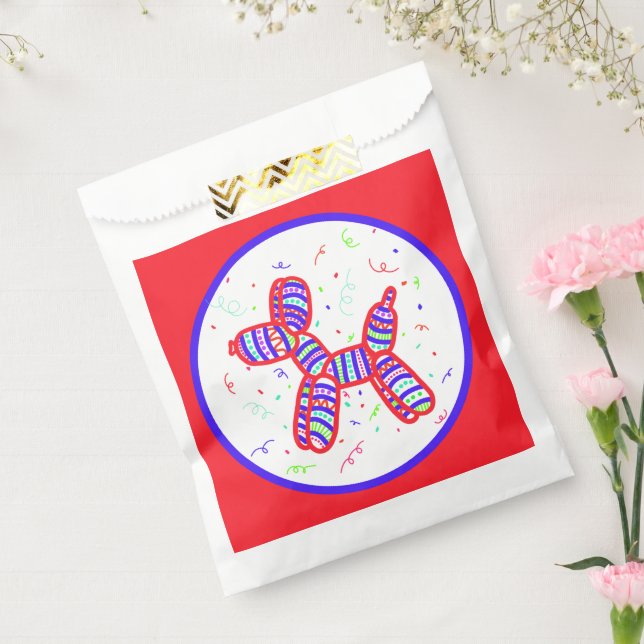 Balloon Dog Party Favour Bag (Sealed)