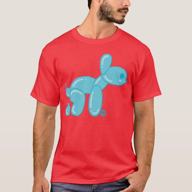 BALLOON DOG POOP T-Shirt (Front)