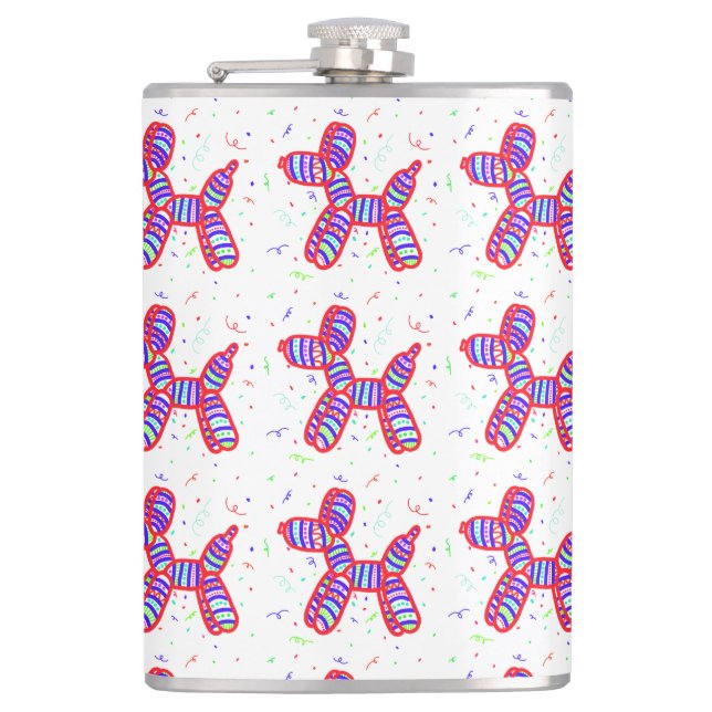 Balloon Dogs Flask (Front)