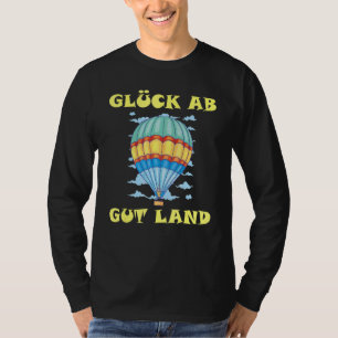 Balloon Driving Balloon Ride Hot Air Balloon Baske T-Shirt
