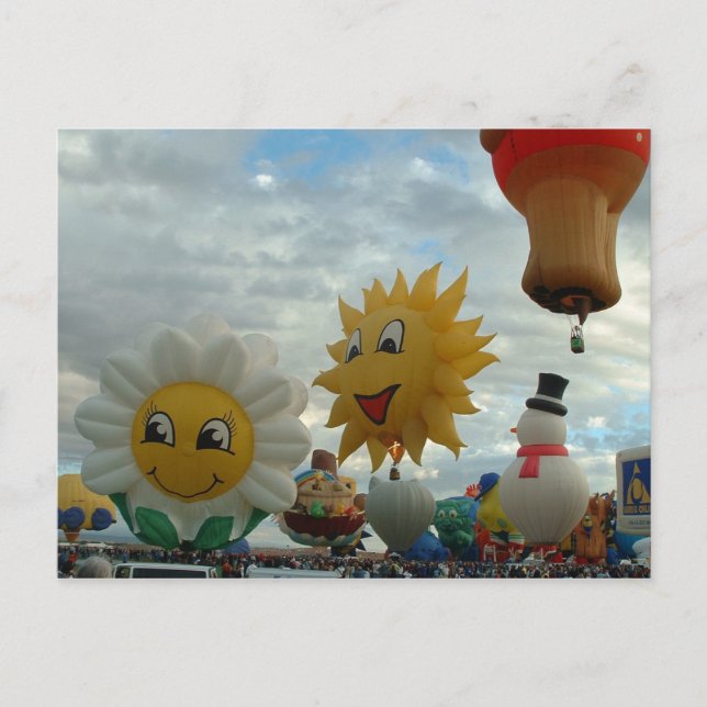 Balloon Fiesta Albuquerque Special Postcard (Front)