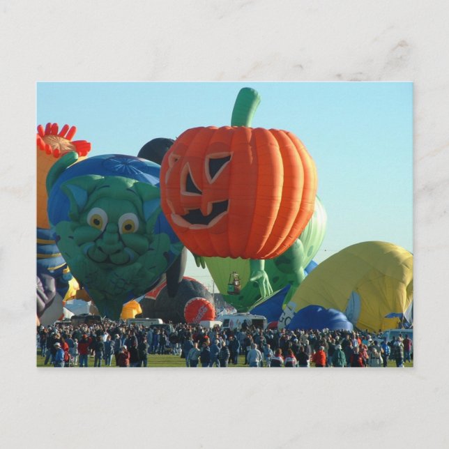 Balloon fiesta postcard (Front)