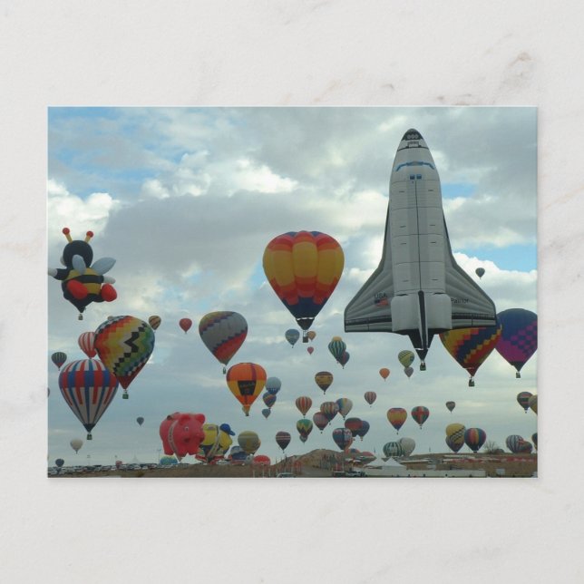 Balloon fiesta postcard (Front)