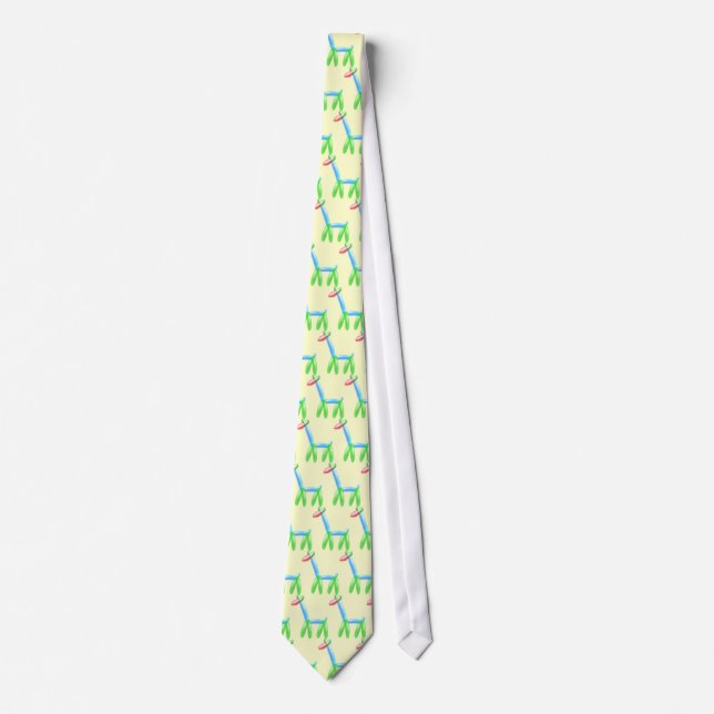 Balloon Giraffe Tie (Front)
