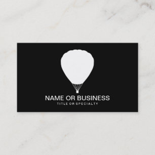 balloon icon business card