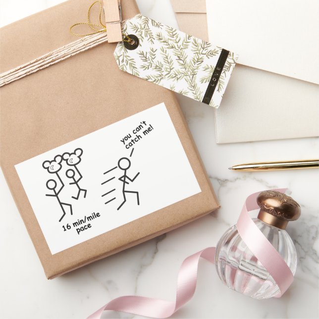 Balloon Ladies Sticker! Rectangular Sticker (Gifting)