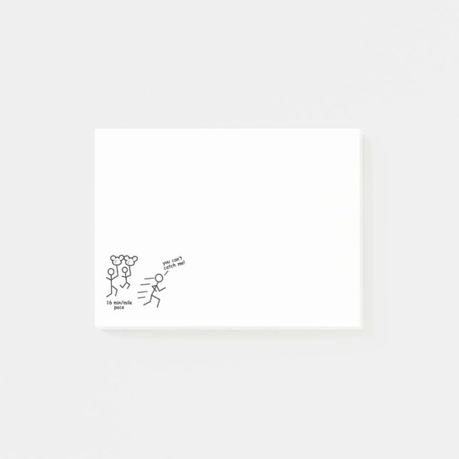 Balloon Ladies sticky notes (Front)