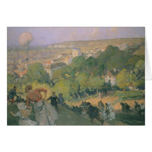 Balloon Landing at Pre St-Gervais, c.1885