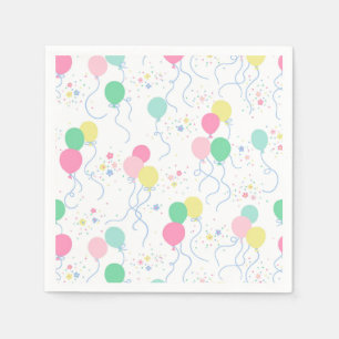 Balloon Party Cocktail Napkins