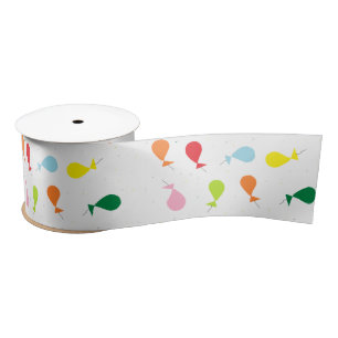 Balloon party satin ribbon