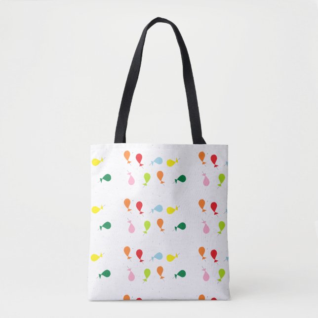Balloon party tote bag (Front)