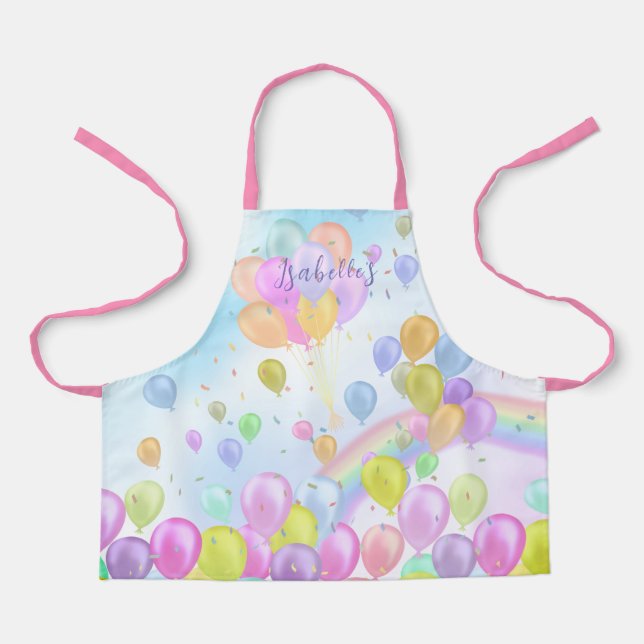 Balloon Pastel Apron (Front)