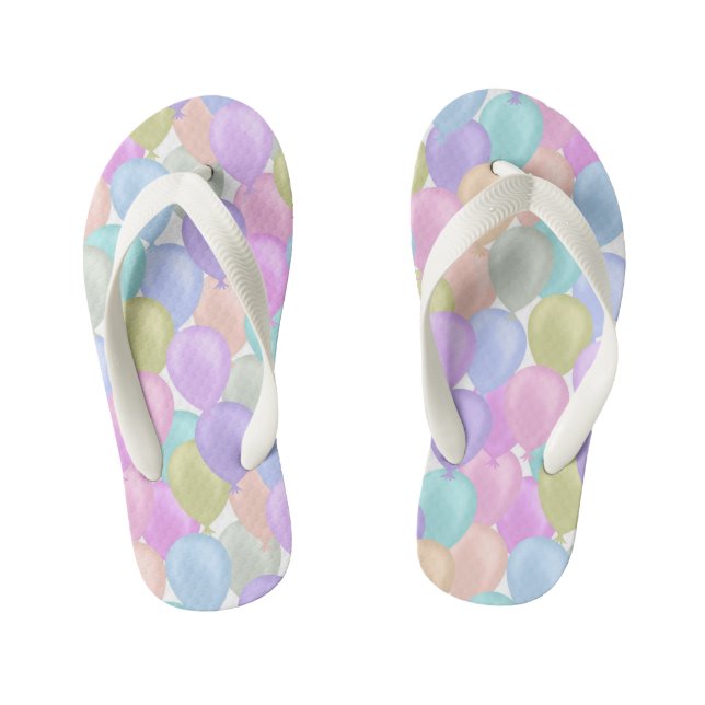 Balloon Pastel Kid's Thongs (Footbed)