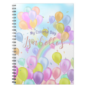 Balloon Pastel Notebook