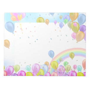 Balloon Pastel Notepad