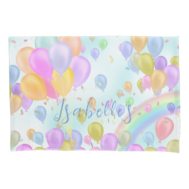 Balloon Pastel Pillowcase (Front)