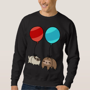 Balloon Sloth and Pug Essential T-Shirt 328 Sweatshirt