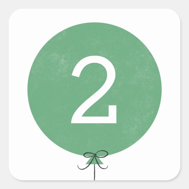 Balloon Sticker - Clover (Front)