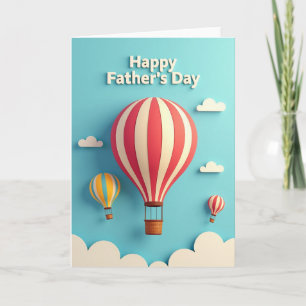 Balloon Sweet Fathers Day Card