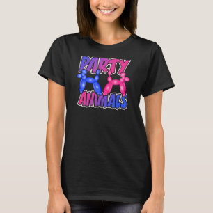 Balloon Twister Party Animal Balloon Party Animal T-Shirt