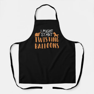 Balloon Twisting Joke Twister Bender Balloons Apron