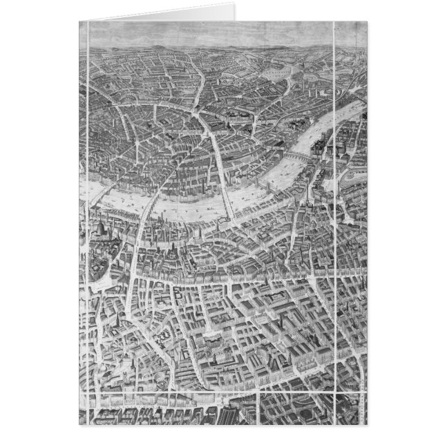 Balloon View of London, 1851 (Front)