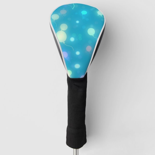 Balloon | Zazzle_Growshop. Golf Head Cover (Front)