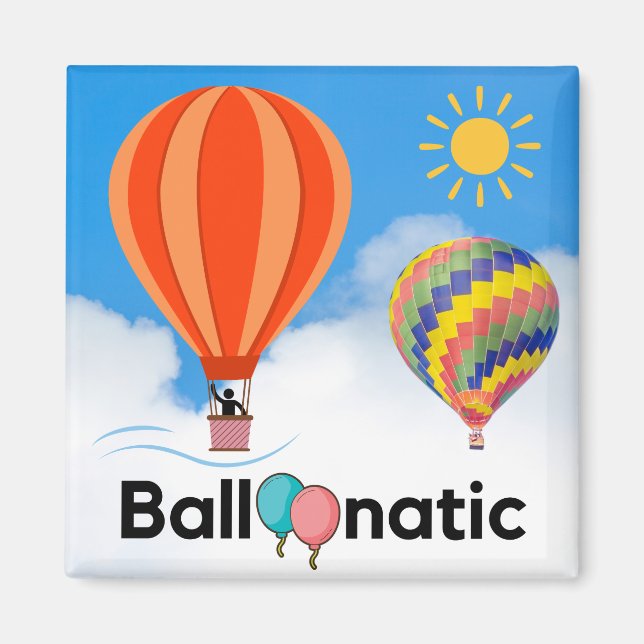 Balloonatic - The Balloonist Magnet (Front)