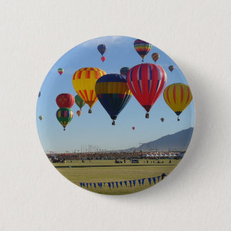 Ballooning 6 Cm Round Badge