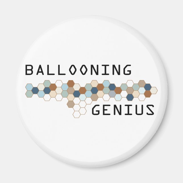 Ballooning Genius Magnet (Front)