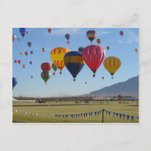 Ballooning Postcard