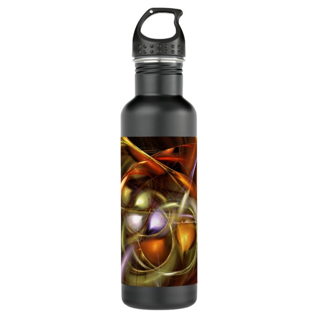 Balloons and Ribbons  Abstract 710 Ml Water Bottle (Front)