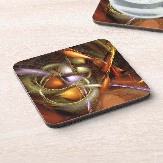 Balloons and Ribbons  Abstract Coaster (Left Side)