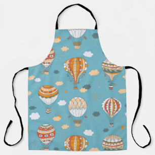 Balloons colour pattern apron