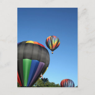 Balloons Colourful Launch! Postcard