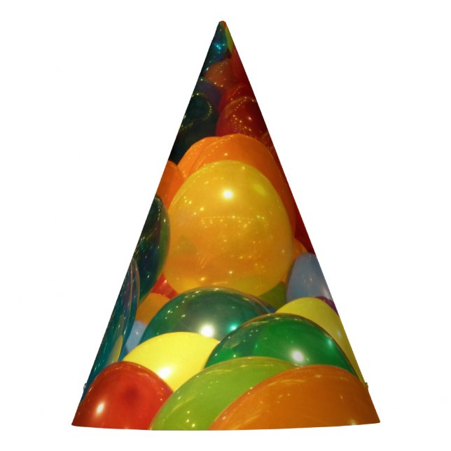 Balloons Colourful Party Design Hat (Front)